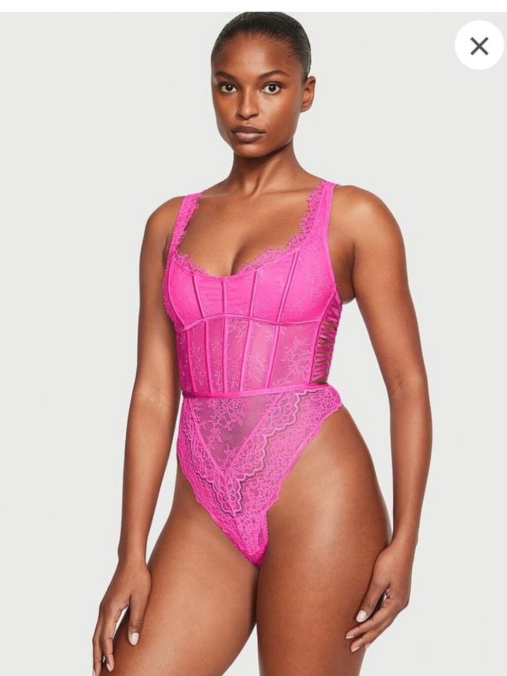 Victorias Secret Dream Angels Wicked Corset Teddy